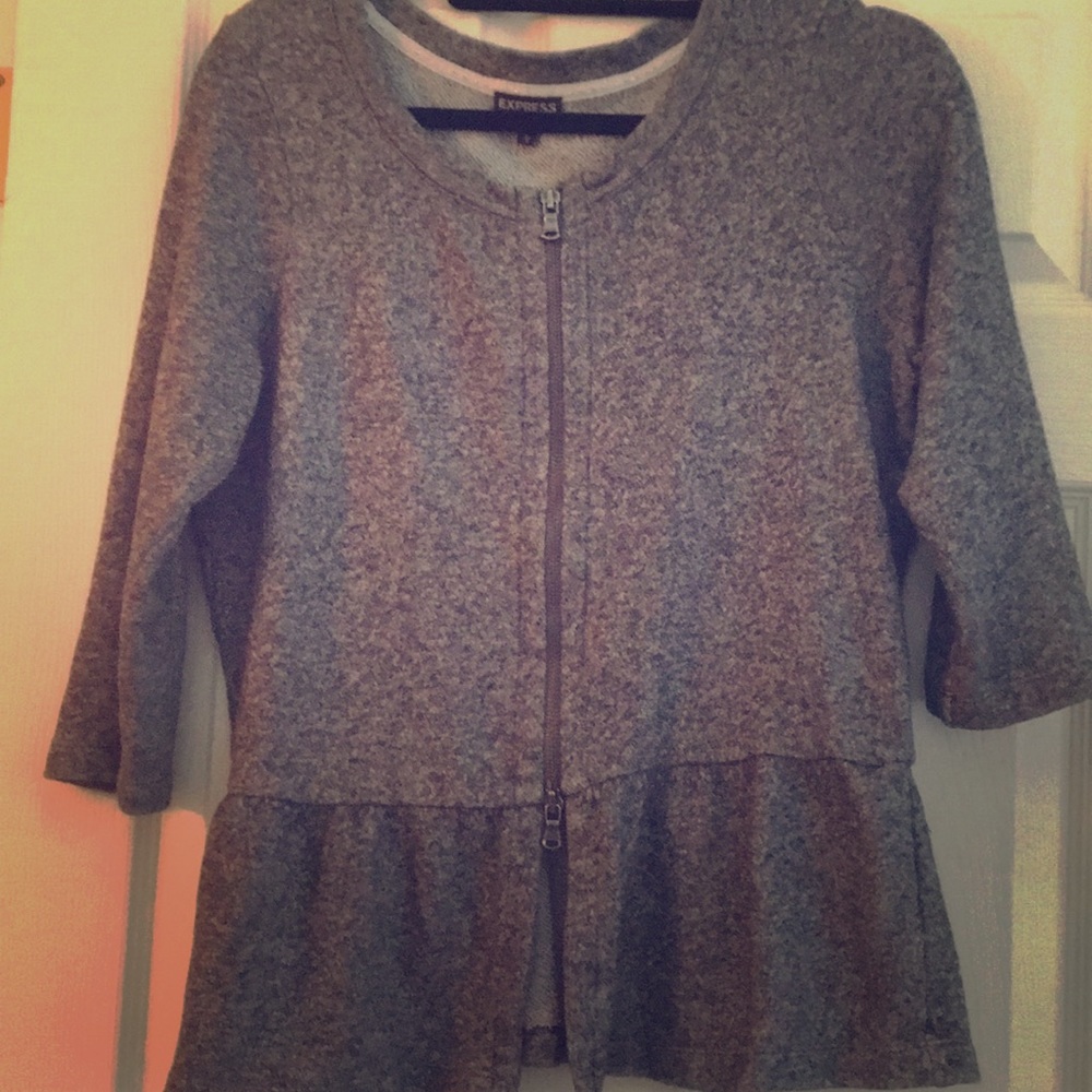 Grey Express Sweater